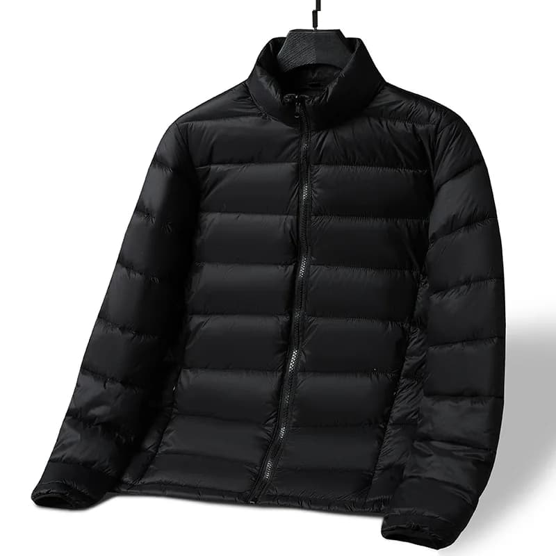 Men's Winter Thick Warm Windproof Cotton Jacket Outdoor Style for Middle-Aged And Younger Adults