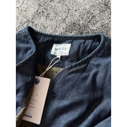 Retro Japanese Style Thick Warm Autumn Winter Cotton Jacket Casual Versatile Denim Outerwear for Men Stand Collar Loose Fit
