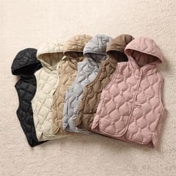 Fashion Lightweight Hooded Down Vest Woman Short Slim Fit Warm Winter Puffer Waistcoat Women Gilet Single Breasted VT-335