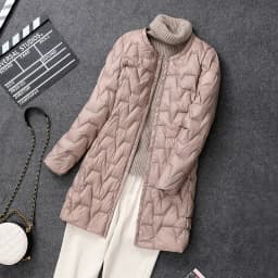 Women Winter Coats 2025 New Autumn Winter O-Neck Female Thin Duck Down Jackets Portable fashion Windproof Puffer Parkas 0-10℃