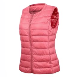 Schinteon S-8XL Women Ultra Light Down Vest Casual Slim White Duck Down Bottoming Sleeveless Winter Warm Liner Clothing
