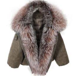 2026 MAOMAOKONG White Duck Down Jacket Winter Women Warm Loose Coat Natural Real Fox Fur Collar Thick Luxury Outerwear Parkas