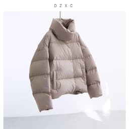 Goose down 160G~Magnetic Buckle Winter New Style Black Short down Jacket for Women, Lightweight Thick Coat for Petite Sizes