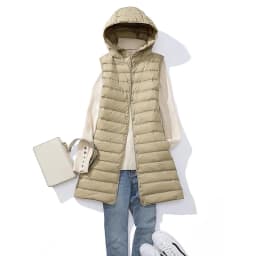 SEDUTMO Winter Duck Down Vest Women Ultra Light Thin Long hooded Jackets Slim Waistcoat Casual Basic Parkas ED1769