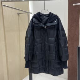 Janveny 2025 New Winter Long White Duck Down Jacket Women Casual Loose Fit Warm Parkas Knitted Hat Detachable Puffer Down Coat
