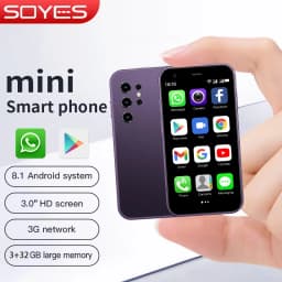 SOYES S23 Pro & Mini 24 Mini Smartphones Android 8.1 Dual SIM 3.0'' HD 1000mAh Battery WIFI Bluetooth 3G Small Mobile Phone