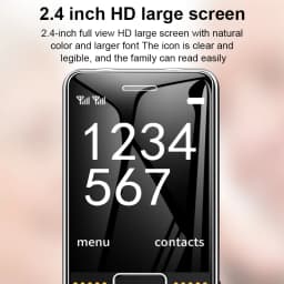 GSM 2G BAR Phone G600 Dual SIM Card 6800mAh Battery SOS Big Key 2.4Inch Screen Mobile Cellphone For Old Man Woman MP3 Recoder