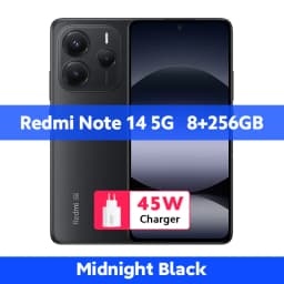 Xiaomi Redmi Note 14 5G Smartphone Global Version 5110mAh Battery NFC 108MP Camera MTK Dimensity 7025-Ultra 45W Turbo Charging