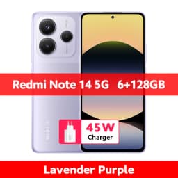 Xiaomi Redmi Note 14 5G Smartphone Global Version 5110mAh Battery NFC 108MP Camera MTK Dimensity 7025-Ultra 45W Turbo Charging