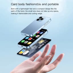Original SOYES XS16 Mini Smartphone Phone 4G LTE 3GB+64GB 3Inch Cellphone Android10 2000mAh 5MP Dual SIM Mini Telephone Portable
