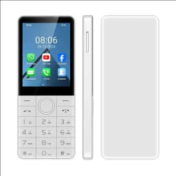 UNIWA DOOV R77 4G Mobile Phone Smart Touch Screen Whatsapp Android 13 Keypad Phones 2.8" 3GB +32GB 2100mAh Phone Hebrew Keyboard