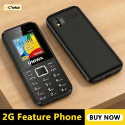 UNIWA E1802 GSM Senior Push button Phone Long Standby Big Buttons Loud Sound FM Radio Dual Sim Unlocked Cellphone