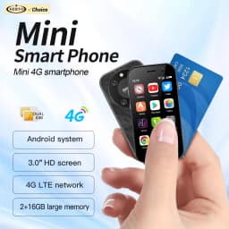 Official SERVO KING9000 Mini Smartphone 4G LTE Android System Google Play 16GB ROM WiFi Dual SIM 3.0" Pocket Smart Mobile Phones
