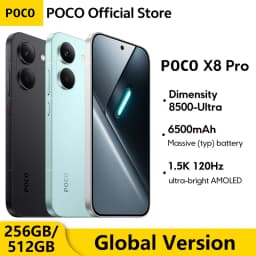 【World Premiere】Global Version POCO X8 Pro 5G 120Hz Ultra-Bright AMOLED DisplaySmartphone 1.5K Dimensity 8500-Ultra NFC 50MP