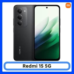 Redmi 15 5G Global Version Snapdragon® 6s Gen 3 7000mAh (typ) 33W Battery Smartphone 6.9" 144Hz Display 50MP AI Camera