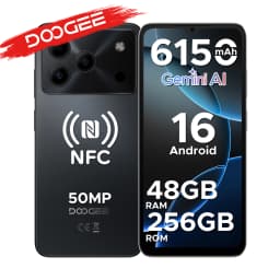 DOOGEE Note56 Plus Android 16 Gemini I 6,56 inch battery mAh 48 GB RAM (6 + 42) ROM Go mobile Phone with Google Payment