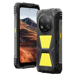 Blackview ROCK 2 Pro 5G Rugged Smartphone,32GB(8+24) RAM+256GB ROM,6.67" IPS 120Hz Display,400lm Camping Light,15000mAh Battery,33W Fast Charge,NFC,Android 16,IP68 IP69K Waterproof Outdoor Phone