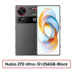 nubia Z70 Ultra 5G Smartphone Global Version Snapdragon 8 Elite 6.85'' 144Hz OLED Display 6150mAh Battery 64MP Camera Android 15