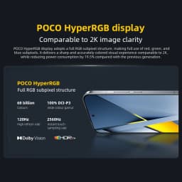 POCO F8 Ultra Global Version Mobile Phone 256GB/512GB 6.9" 120Hz Display 6500mAh 100W HypeCharge 50MP Snapdragon 8 Elite Gen 5