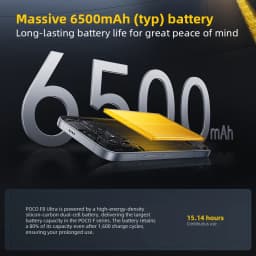 POCO F8 Ultra Global Version Mobile Phone 256GB/512GB 6.9" 120Hz Display 6500mAh 100W HypeCharge 50MP Snapdragon 8 Elite Gen 5