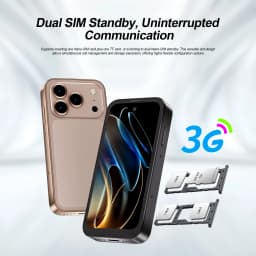 SERVO Mini Smartphone 3.75" HD Display 3G WCDMA Android Dual SIM Face Unlock GPS Video Player Unlocked Pocket Small Mobile Phone