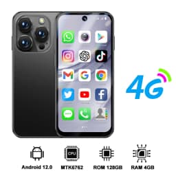 SERVO 19PRO 4G LTE Mini Smartphone Dual SIM Cards Android 12.0 System 32GB/64GB/128GB ROM Play Store OTG 3.88" Small Smart Phone