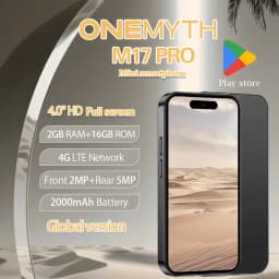 ONEMYTH M17 Pro 3.99-inch Android 4G Mini Smartphone 3GB RAM 64GB ROM Dual SIM 2000mAh WiFi With More Apps
