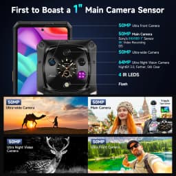 【World Premiere】Ulefone Armor 28 Ultra 5G AI Rugged Phone 1TB ROM+32GB RAM Android Smartphone AMOLED 6.67" 10600mAh Mobile phone