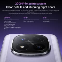 Xiaomi Redmi Note 14 Pro+ Plus 5G Global Version Cell Phone 200MP AI Camera Snapdragon 7s Gen 3 120W HyperCharge 1.5K 120Hz IP68