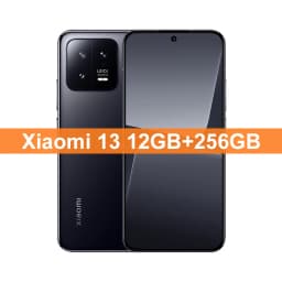 Global ROM Xiaomi 13 256GB/512GB 54MP+32MP Camera Snapdragon 8 Gen 2 67W 4500mAh Battery 6.36" OLED Screen (Used)