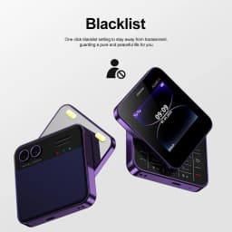 Low Price Sale SERVO AUAR11 2G GSM Rotate Screen Dual SIM Speed Dial Magic Voice Flashlight 2.4" Side Slider Square Cellphones