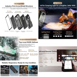 Blackview XPLORE 2 Satellite Rugged Phone 16GB+1TB 6.73'' Android 15 Dimensity 8300 20000mAh 120W Charge NFC 5G Smartphone