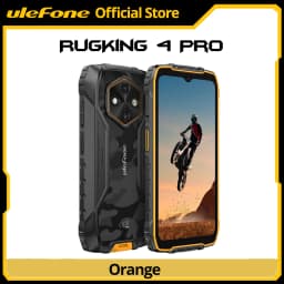 Ulefone RugKing 4 Pro Rugged Phone Android 15 Up to 16GB+256GB Waterproof Smartphone 10200mAh 48MP Camera NFC Global 6.56" 120Hz