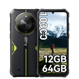 FOSSiBOT F105 Rugged Smartphone 12(4+8)GB+64GB 10300mAh Android 14 OS Mobile Phone 20 MP Camera 6.745" HD+ IPS Phone