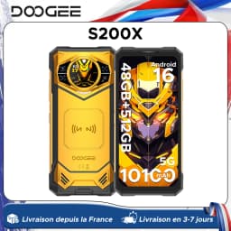 Globe Version DOOGEE S200 X 5G Rugged Phone 6.72" Dimensity 7050 1.32" AMOLED Rear Display 12GB 512GB 10100mAh Battery Phone