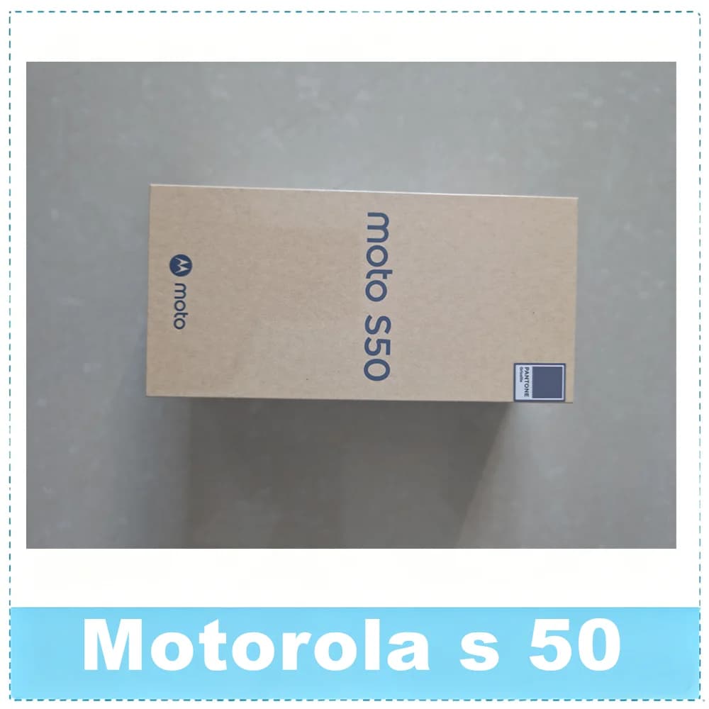 Motorola MOTO S50 6.36 pOLED 1272 * 2670 120Hz Refresh rate 50MP Main 68W 4310mAh Smartphones
