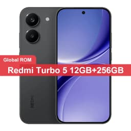 CN Global ROM Redmi Turbo 5 256GB/512GB 6.59" AMOLED Screen Dimensity 8500-Ultra 100W 7560mAh Battery 50MP+20MP Camera