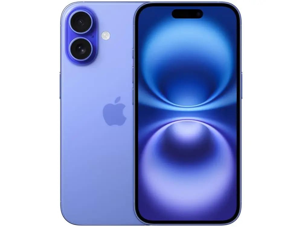 Apple iPhone 16 128Gb Ultramarine Blue 6.1" 48Mp Ios 5g
