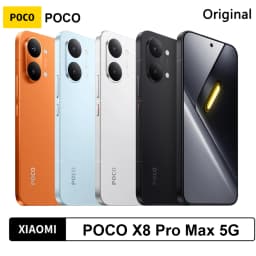 Global Version POCO X8 Pro Max 5G NFC Smartphone, 8500mAh Monster Battery, Dimensity 9500s, 6.83'' 1.5K 120Hz AMOLED Display,