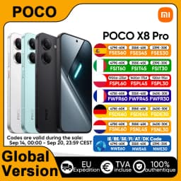 Global Version POCO X8 Pro 5G Smartphone Dimensity 8500-Ultra 6.59" 1.5K 120Hz Ultra-bright AMOLED Display 6500mAh Battery NFC