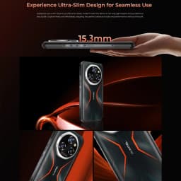 Oukitel WP55 Pro 5G Rugged Phone 16GB+512GB 108MP Camera 11000mAh 33W Android 15 MediaTek Dimensity 7025 NFC 6.6" Smartphone