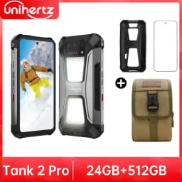 Unihertz Tank 2 PRO 8849 Rugged Phones with Projector 2.4K 23800 mAh 24GB+512GB Android 14 100MP NFC 120W G99 Octa Core Dual SIM