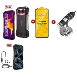 Ulefone Armor 27T Pro+ Rugged Phone 24GB+256GB 5G 6.78'' Thermal Imaging 10600mAh 33W 50MP+64MP Camera Android 15 NFC Smartphone