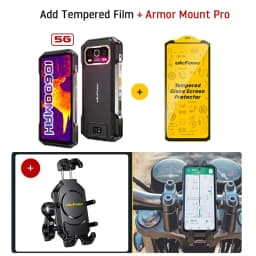 Ulefone Armor 27T Pro+ Rugged Phone 24GB+256GB 5G 6.78'' Thermal Imaging 10600mAh 33W 50MP+64MP Camera Android 15 NFC Smartphone