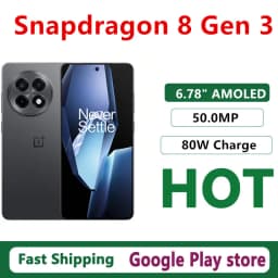 Original Oneplus Ace 5 Mobile Phone Snapdragon 8 Gen 3 Android 15.0 OTA 6.78" AMOLED 120HZ 80W Charge 50.0MP Camera 6415mAh