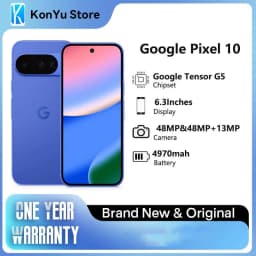 Google Pixel 10 Brand New Google Tensor G5 6.3 Inches Advanced Triple Rear Camera 4970 MAh 24+ Hour Battery NFC Smartphone
