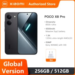 Global Version Xiaomi POCO X8 Pro 5G Mobile 120Hz Ultra-Bright AMOLED Display Smartphone 1.5K Dimensity 8500-Ultra NFC 50MP