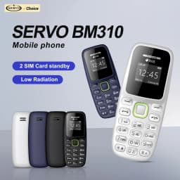 SERVO BM310 Mini Mobile Phone 2G GSM Call Recording Magic Voice Blacklist MP3 Player Bluetooth 2SIM Tiny Button Backup Cellphone