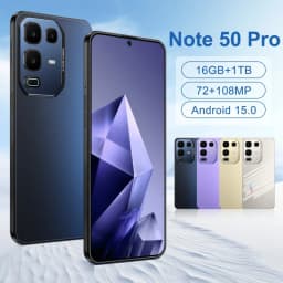New Original Smartphone For Note 50 Pro 7.3HD 5G Dual Sim Card 22G+2TB Cell Phone Snapdragon 8 gen4 Android Mobile Phones Unlock