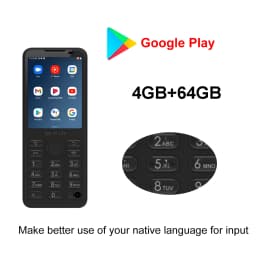 Qin F21 Pro 2.8 Inch Display 480*640, WiFi, Bluetooth 5.0, 3GB+32GB / 4GB+64GB, Dual‑SIM Global Version Mobile Cell Phone